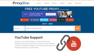 
                            7. YouTube Proxy - ProxySite.com - Youtube Sign In Proxy