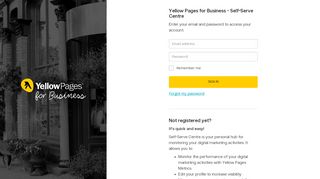 YP  Yellow Pages for Business - Sign-in