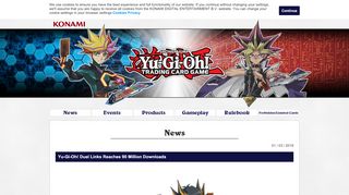 
                            9. Yu-Gi-Oh! Duel Links Reaches 90 Million Downloads - Konami Yugioh Duel Links Portal
