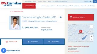 
                            1. Yvonne Wright-Cadet MD - New Jersey Health System - Dr Yvonne Wright Cadet Patient Portal