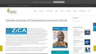 
                            6. Zambia Institute of Chartered Accountants (ZICA) - Chartered ... - Www Zica Co Zm Login