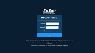 
                            1. ZelTech Employee Portal - Zeltech Portal