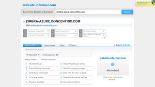zimbra-azure.concentrix.com at Website Informer. Visit Zimbra ... - Zimbra Login Concentrix