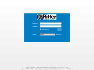 Zimbra Web Client Sign In - Ritter Communications