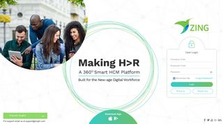 
Zing HR - Employee Login - employee login - ZingHR
