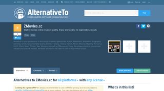 
                            1. ZMovies.cc Alternatives and Similar Websites and Apps ... - Zmovie Sign Up