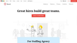 Zoho Recruit | Streamline hiring process. - Recruit Zoho Portal