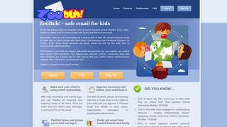 ZooBuh! - Safe Email for Kids and Families - Internet Safety - Zoobuh Portal