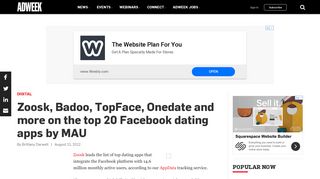 
                            7. Zoosk, Badoo, TopFace, Onedate and more on the top 20 ... - Taggalicious Facebook Portal