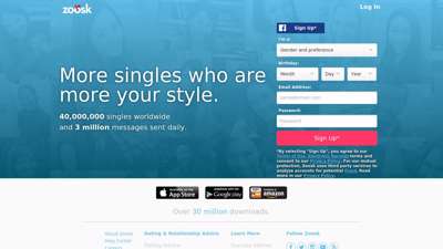 Zoosk  Online Dating Site & Dating App with 40 Million ...