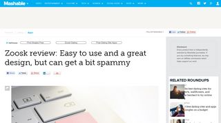 
Zoosk review: Easy to use and a great design, but can get a bit ...  
