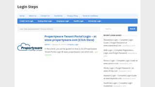 Zpm management tenant portal | Login Steps - Zpm Management Tenant Portal
