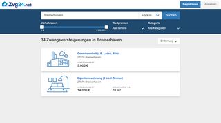 
                            3. Zwangsversteigerung in Bremerhaven | Zvg24.net - Zvg Portal Bremerhaven