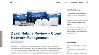 6. Zyxel Nebula Review - Cloud Network Management - Michael Kummer - Zyxel Nebula Portal
