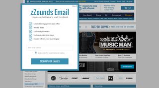 2. zZounds.com | Musical Instruments Music Store. Shop for ... - Zzounds Account Portal
