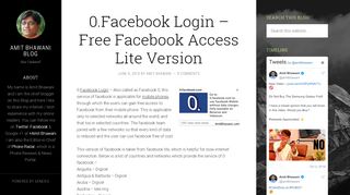 
                            8. 0.Facebook Login ? Free Facebook Access Lite Version