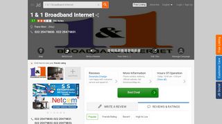 
                            4. 1 & 1 Broadband Internet, Thane West - Internet Service ...