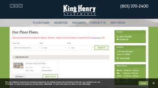 
                            4. 1 - 6 Bed Apartments | King Henry Apartments