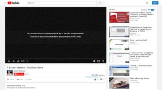 
                            6. 1 Access Italiano - Gestione clienti - YouTube