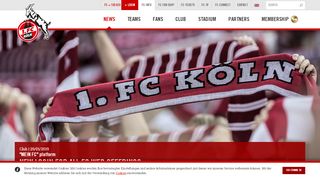 
                            10. 1. FC Köln | New login for all FC web offerings