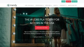 
                            4. 1 Jobs Platform For Actors in the USA - Mandy