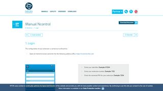 
                            2. 1. Login, Manual Ncontrol, Ncontrol, Portals, Manuals, mynfon ...