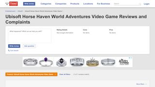 
                            7. 1 Ubisoft Horse Haven World Adventures Video Game Review ...