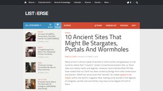
                            7. 10 Ancient Sites That Might Be Stargates, Portals And Wormholes ...