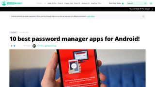 
                            5. 10 best password manager apps for Android! - …