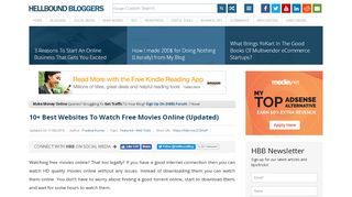 
                            4. 10+ Best Websites To Watch Free Movies Online - HellBound Bloggers