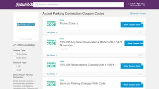 
                            4. 10% Off Airport Parking Connection Coupon, Promo Codes