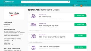 
                            4. 10% off Sport Chek Promotional Codes & Promo Codes 2019