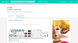 
                            4. 10000 publications in Oscillation | Science topic - ResearchGate