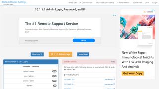 
                            1. 10.1.1.1 Admin Login, Password, and IP - Clean CSS