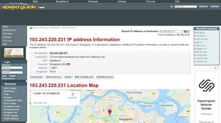 
                            1. 103.243.220.231 IP Address Location | SG IP network tools