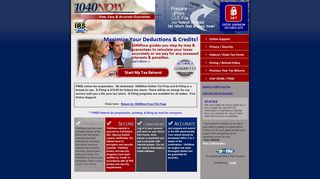 
                            2. 1040Now Online Tax Preparation & Electronic Filing