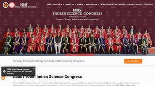 
                            1. 106th Indian Science Congress at Lovely Professional ...