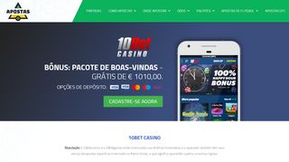 
                            6. 10Bet Casino com ApostasOnline.com.br