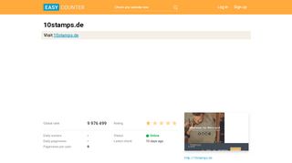 
                            6. 10stamps.de: App - 10stamps - easycounter.com