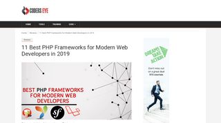 
                            9. 11 Best PHP Frameworks for Modern Web Developers in 2019