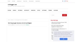 
                            8. 1&1 EasyLogin Version 4.0.4.0 verfügbar – it-blogger.net
