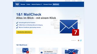 
                            3. 1&1 MailCheck - schnell E-Mails checken! - home.1und1.de