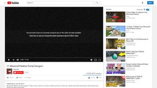 
                            4. 11 Minecraft Nether Portal Designs! - YouTube