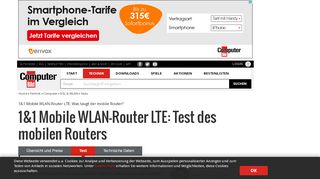 
                            7. 1&1 Mobile WLAN-Router LTE: Test des mobilen …