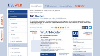 
                            8. 1&1 WLAN Router - Modelle und Funktionen der …