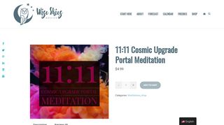
                            4. 11:11 Cosmic Upgrade Portal Meditation | Wise Skies Advice ...