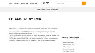 
                            9. 111.93 35.142 Isim Login - Sign In to Account in One Click