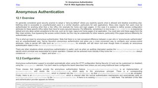 
                            4. 12. Anonymous Authentication - Spring