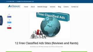 
                            7. 12 Free Classified Ads to get backlinks - marketing