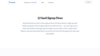 
                            4. 12 SaaS Signup Flows - UseProof